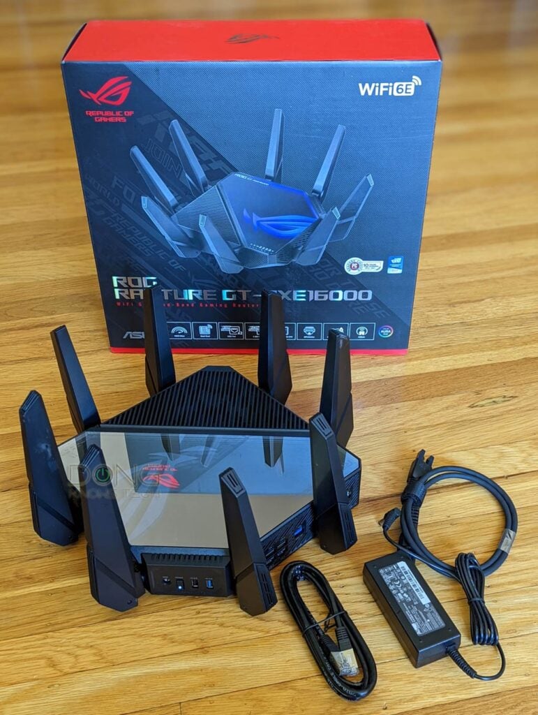 Asus GT-AXE16000 Quad-band Wi-Fi 6E Router