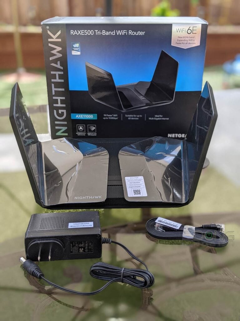 The Netgear RAXE500 is likely one of the best Wi-Fi 6E routers